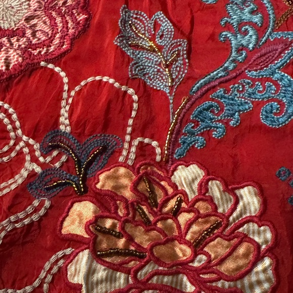 Johnny Was heavily embroidered beaded Marcia blouse NWT (oversized) - Picture 10 of 12